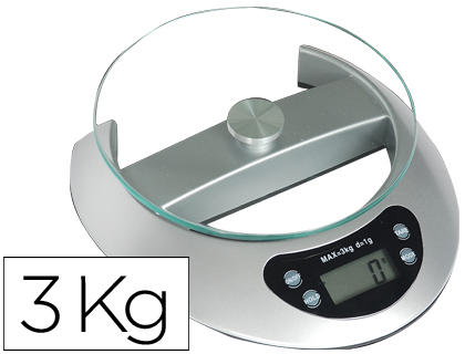 BASCULA DE PRECISIÓN Q-CONNECT ELECTRONICO 3000 GR